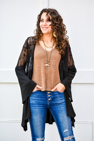 Whispers Laced Cardigan - #shop_name