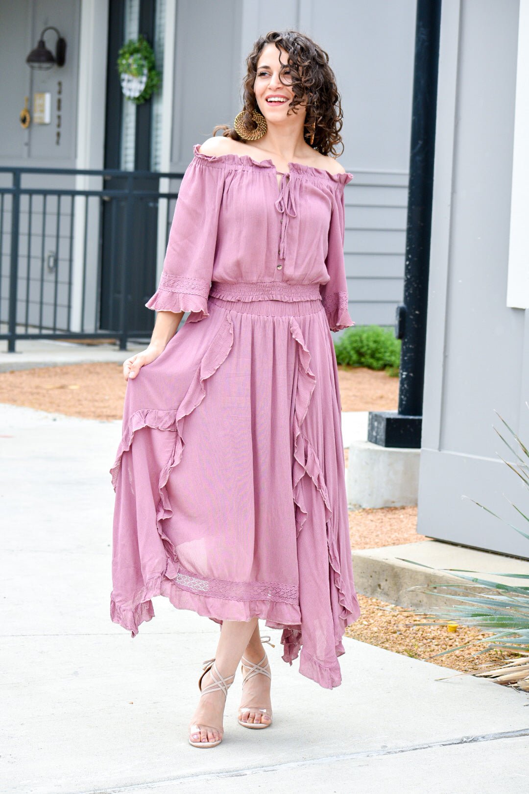 Your Love Mauve Maxi Skirt – Purple Dot Fashion
